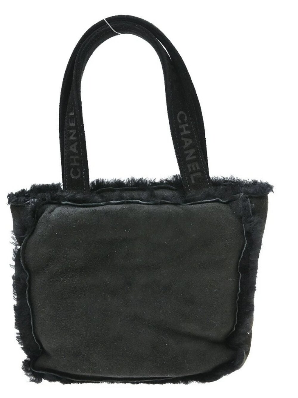 Best07 Chanel Black Mouton Handbag KQ01567